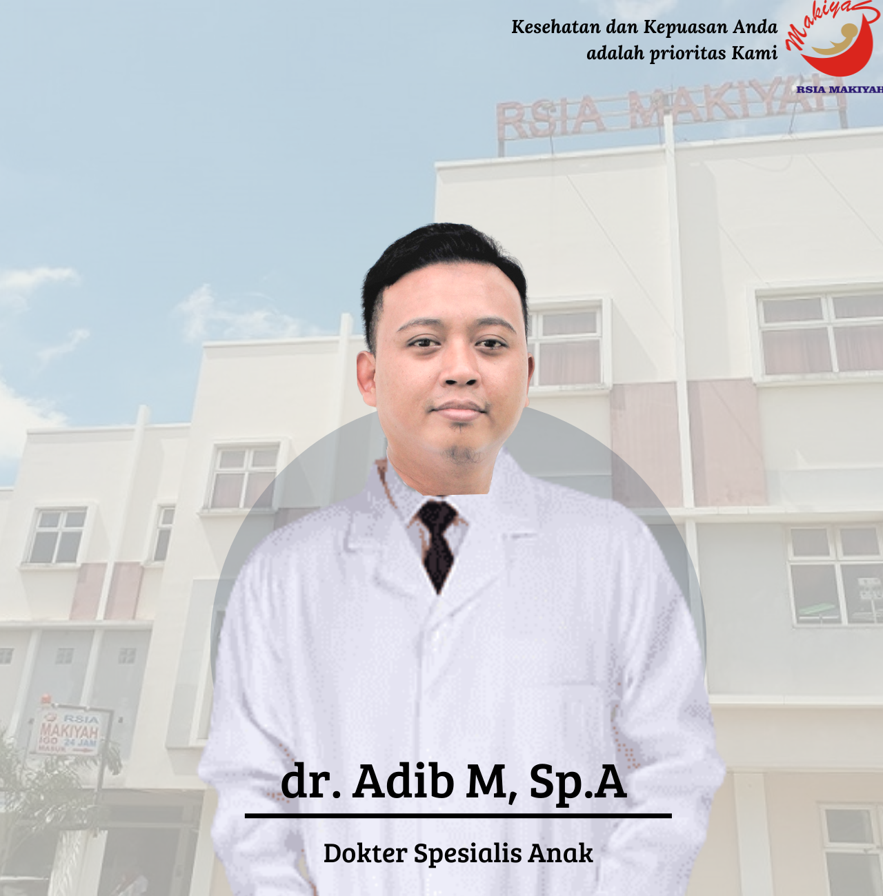 dr.M Adib Mahara, M.Ked(Ped).,Sp.A.